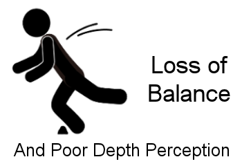 Vision Specialists of Michigan, BVD can cause a loss of balance