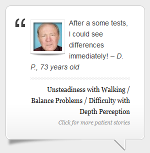 Vision Specialists of Michigan can help with balance problems