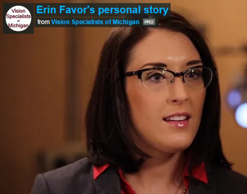 Vision Specialists of Michigan, Erin's Story