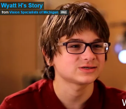 Vision Specialists of Michigan, Wyatt's Story